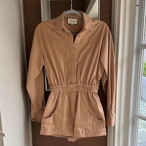 ALEXIS Tan Women's Romper